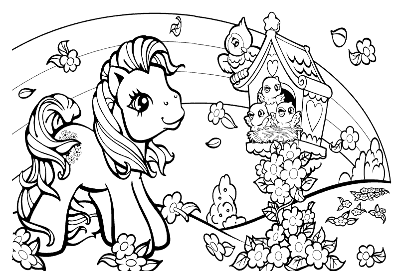 My Little Pony Coloring Pages 10
