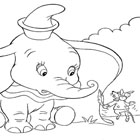 Dumbo Coloring 13