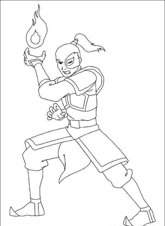 Avatar The Last Airbender Coloring Pages 2